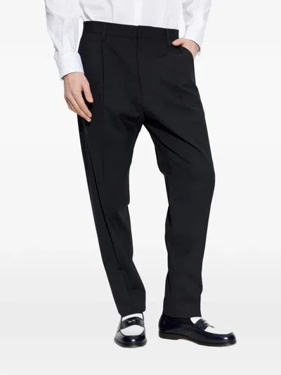Dsquared2 Tailored Wool Pants In Blue