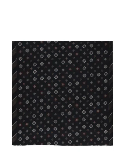 Altea Patterned Scarf In Black