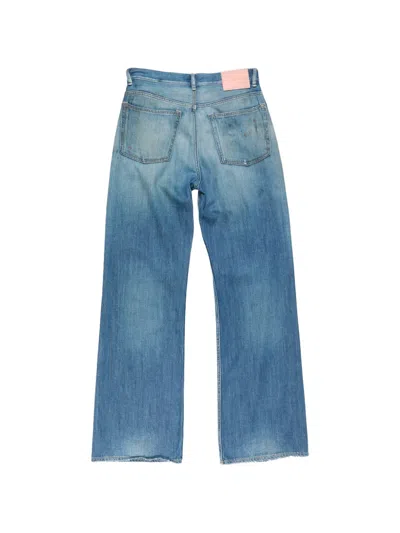 Acne Studios Pocket-patch Jeans In Blue