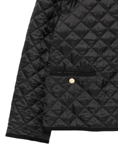 Max Mara Bello Quilted Jacket In Black