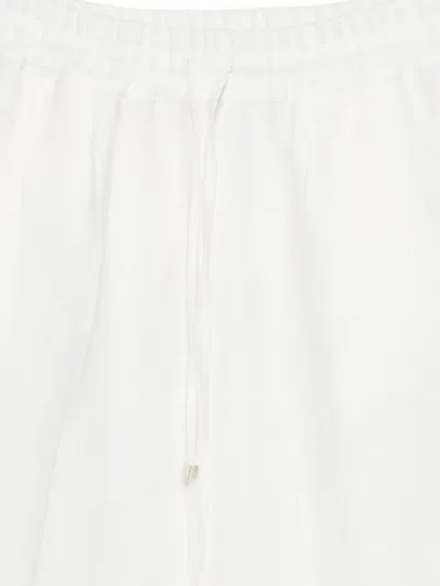 Kiton Drawstring Trousers In White
