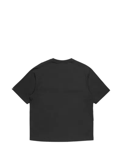 Acne Studios Logo-print T-shirt In Black