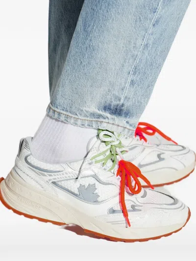 Dsquared2 Maple Leaf Sneakers In Multi