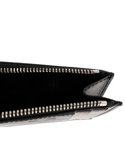 Off-white Arrow-pattern Wallet In Gray