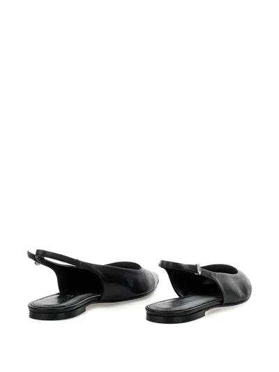 Aeyde Annora Pointed Flat Pumps In Black