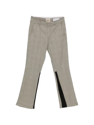 Gallery Dept. Check Panel Trousers In Gray