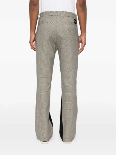 Gallery Dept. Check Panel Trousers In Gray