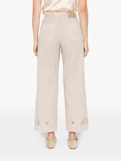 Panicale Buttoned Jeans In Neutral
