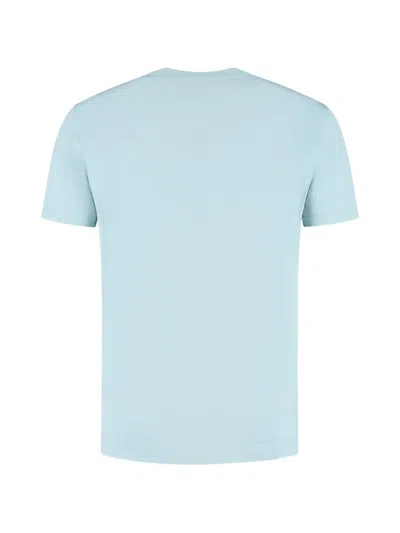 Fedeli Knitted T-shirt In Blue