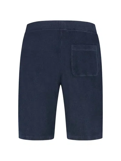 Fedeli Drawstring Shorts In Blue