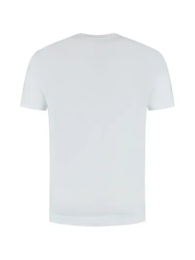 Fedeli Crew-neck T-shirt In White