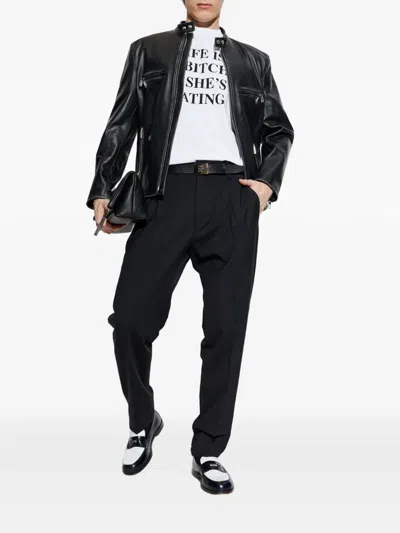 Dsquared2 Slogan Print T-shirt In White