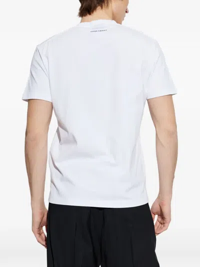 Dsquared2 Slogan Print T-shirt In White