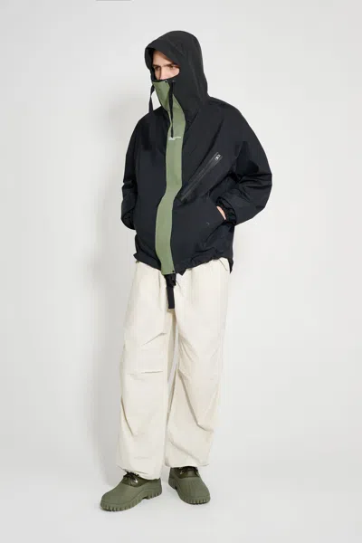 Stutterheim Birka Hooded Jacket In Blue