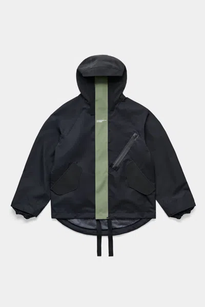 Stutterheim Birka Hooded Jacket In Blue