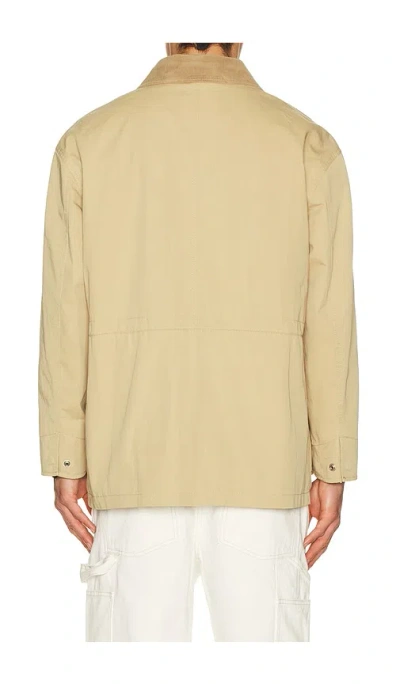 Dunst Chore Work Jacket In Yellow
