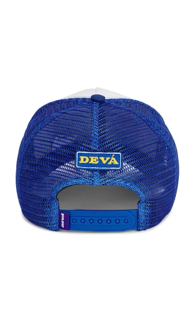 Deva States Good Deed Trucker Cap In Blue