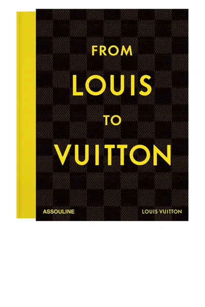 Assouline From Louis To Vuitton In Brown