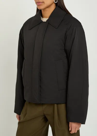 Joseph Mullins Padded Shell Jacket In Black