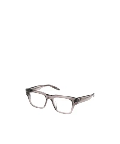 Akoni Rectangle-frame Glasses In Brown