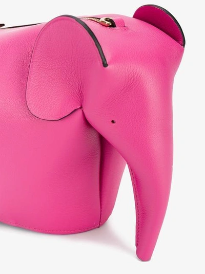 Shop Loewe Elephant Mini Bag - Pink
