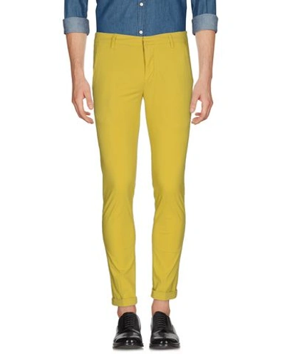 Dondup Casual Pants In Acid Green