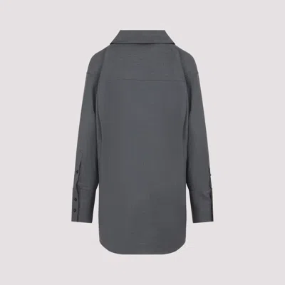 Co Wool Overshirt In Gray