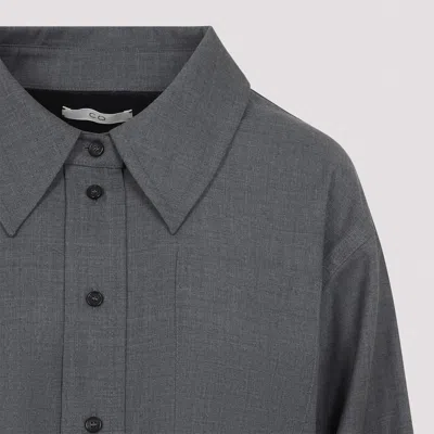 Co Wool Overshirt In Gray
