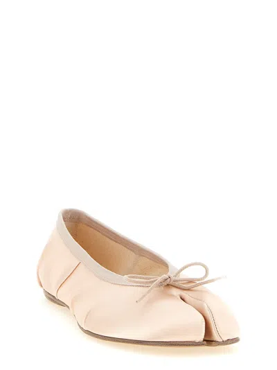 Maison Margiela Tabi New Flat Shoes Pink In Pink