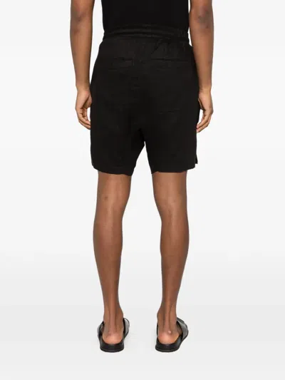 Thom Krom Drawstring Shorts In Black