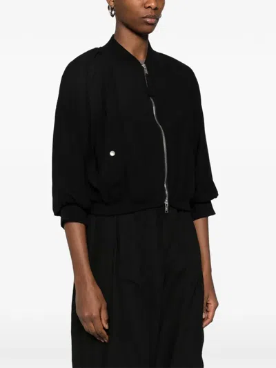 Thom Krom Zip-up Jacket In Black
