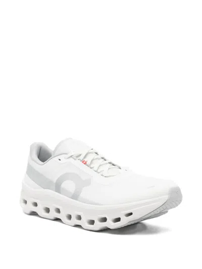 On Fabric Low-top Sneakers In White