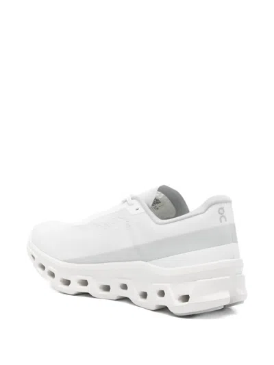 On Fabric Low-top Sneakers In White