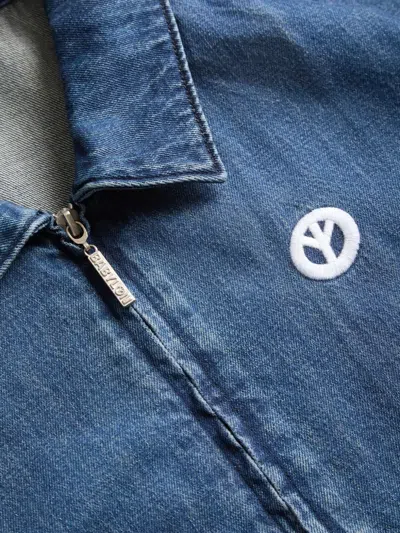 Babylon La Zip Logo Jacket In Blue