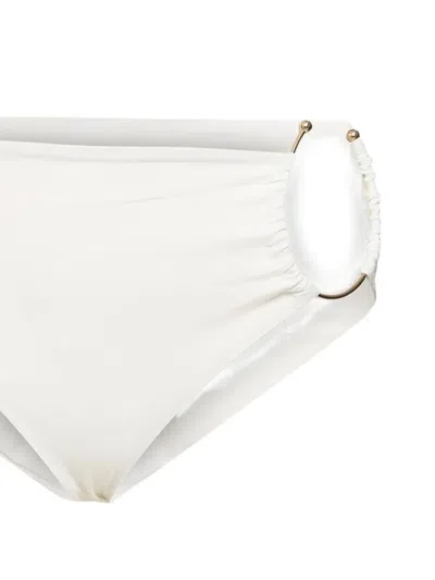 Christopher Esber Gathered Bikini Bottom In White
