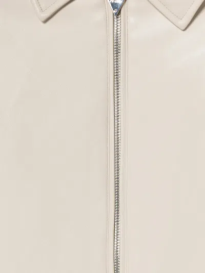 Guess Zipped Collar Jacket In Multi