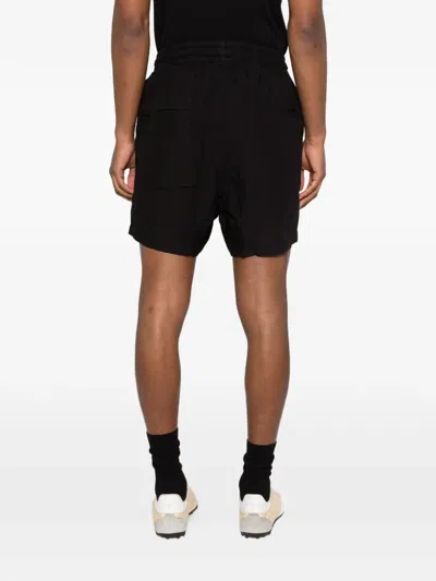 Thom Krom Drawstring Multiple-pocket Shorts In Black
