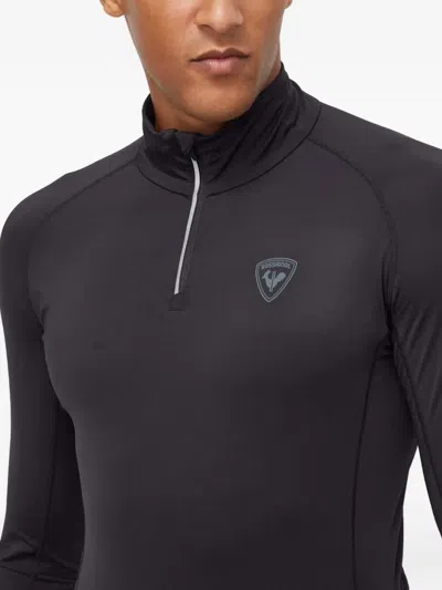 Rossignol Half-zip T-shirt In Black