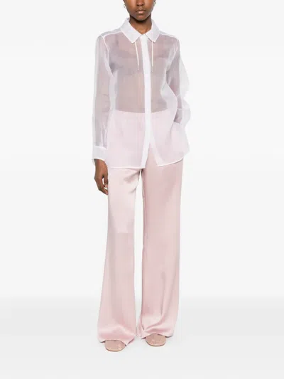 Panicale Long-sleeve Shirt In White