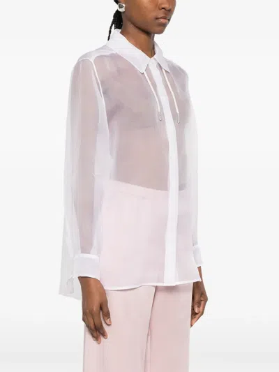 Panicale Long-sleeve Shirt In White