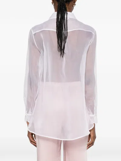 Panicale Long-sleeve Shirt In White