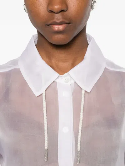 Panicale Long-sleeve Shirt In White