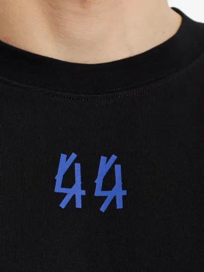 44 Label Group Print T-shirt In Black