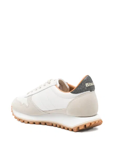Blauer Blue Polyester Athletic Sneakers In Multi