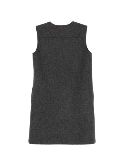 Apc A.p.c. Robe Courte In Gray