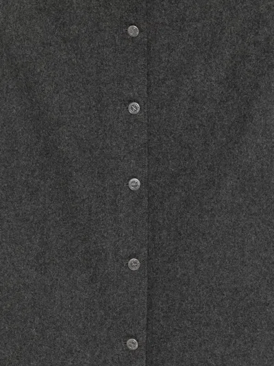 Apc A.p.c. Robe Courte In Gray