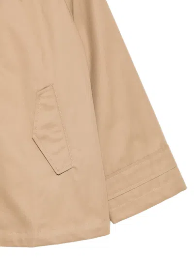 Herno Side-pocket Jacket In Neutral