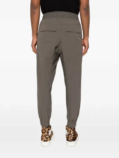 Thom Krom Drawstring Trousers In Green