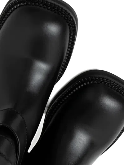 Andersson Bell Buckle-strap Boots In Black