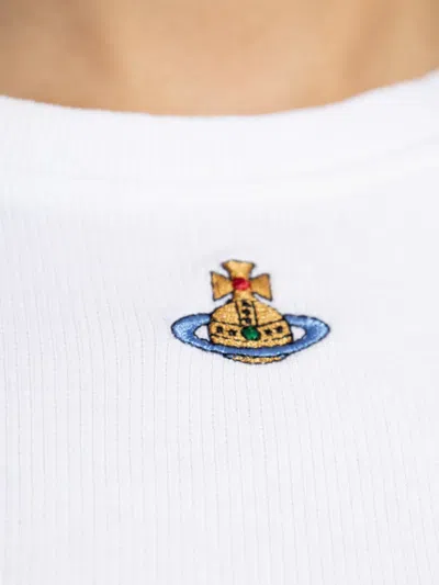 Vivienne Westwood Baby Peru T-shirt Rib Jersey Orchid S Women In White